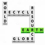 World, Recycle, Resource, Globe, Earth Word Game!